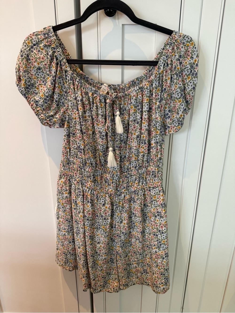 American Eagle Floral Jumper